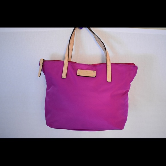 Kate spade small pink nylon tote - Picture 7 of 8